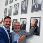 Rodrigo Busato e o pai Luis carlos Busato