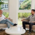 Rodrigo Busato e o pai Luis carlos Busato